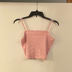 Aerie Ribbed Cropped Tank Top